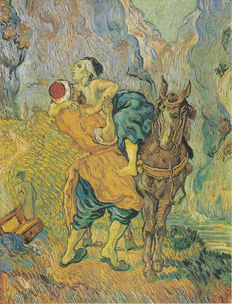 Van Gogh, O bom samaritano, 1890